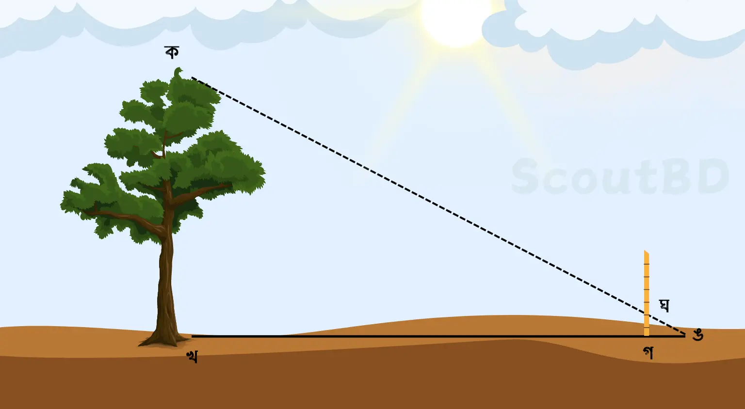 Inches to feet method (অনুমান)